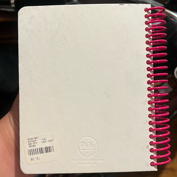 Vintage Love Cheat Pulp Paper Products Notebook - Picture 5 of 6